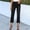 Jeans-Black, variant on LEKWK Baggy Joggers for Women Fashion Elastic Waist Drawstring Denim Jeans Casual Y2K Pants Streetwear