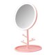 thumbnail image 5 of KAKOWELY 1Ud Espejo De LED Rosado Con Base Estable Y Para Hogar, 5 of 8
