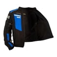 thumbnail image 4 of Chamarra motociclista hombre protectores reflejante impermeable WORKLAND 1985 azul M Workland 1985NEGRAZUL, 4 of 9