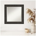 thumbnail image 2 of Amanti Art Dappled Black Brown Beveled Wood Wall Mirror 25.5 x 25.5 in., 2 of 10