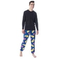 thumbnail image 3 of The Simpsons Mens' Homer Sprinkles Donuts Sleep Pajama Jogger Pants, 3 of 7