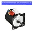 thumbnail image 3 of Uxcell Permanent Magnet Synchronous Gear Motor 50RPM 110V 12W 50/60Hz CW/CCW Control AC Motor, 3 of 5
