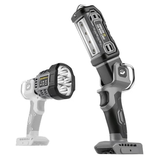 dewalt 18 volt 300 lumen xenon rechargeable power tool flashlight Hiesuan for 20v Battery, 12W 1120LM 20v LED Work Light with USB-A Port, 4 Modes Lighting for Repairing, Garage, Camping, Outages : Tools & Home Improvement Light can be seen for up to 508 yards or 1525 feet DEWALT 20V MAX* LED Work