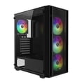 thumbnail image 1 of Funda para ordenador GAMDIAS ATX Mid Tower con vidrio templado, 1 of 7
