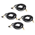 thumbnail image 1 of 4pcs Cable de Audio para Major Ii Monitor Cable de Actualización con Micrófono para Sunnimix Cable de repuesto para auriculares, 1 of 8