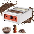 thumbnail image 4 of VEVOR Chocolate Tempering Machine Chocolate Melting Pot 17.6 Lbs 2 Tanks, 4 of 9