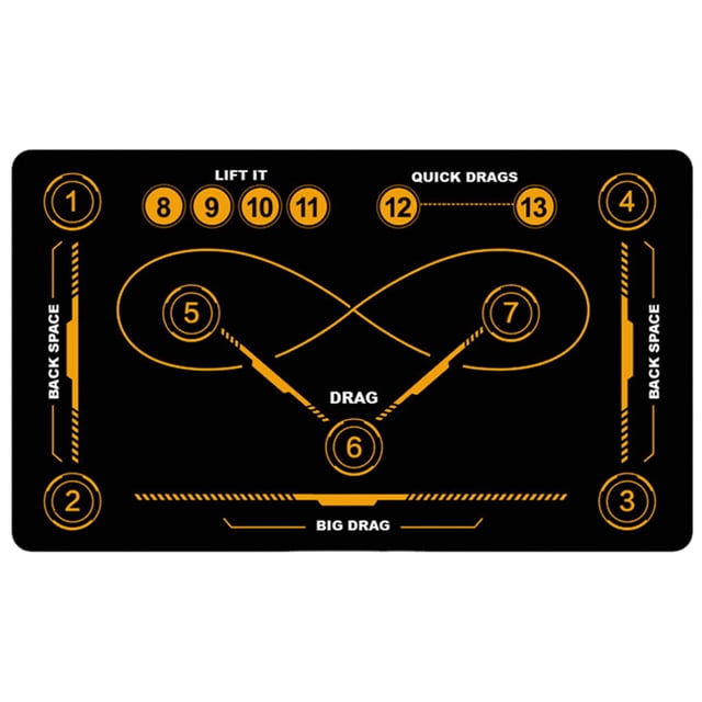 WUSUOWEI 1PC Training Mat,150 X 90CM,Field Equipment,Non Slip and Quiet,Skill Practice with Precise Markings,Diatomaceous Mud Material,RollUp Design,Training Mat for Exercise,Fun Activity