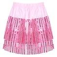 thumbnail image 3 of inhzoy Kids Girls Jazz Latin Tango Shiny Sequins Tutu Dress, 3 of 4