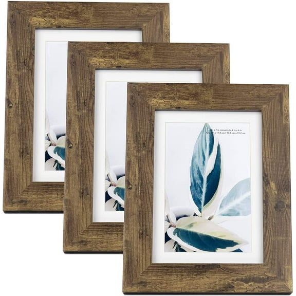 Grey 11x14 Picture Frame - Set of 3, Display 11x14 without MatPlexiglass Cover, and Hanging Hardware for Horizontal or Vertical Wall Display, Wall Gallery Photo Frames