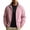 Hot Pink, variant on Reversible Jacket for Men Windproof Waterproof Lightweight Coats Midweight Fashion Fall Spring Sports Running Gym Plaid Jackets with Pockets Hot Pink M