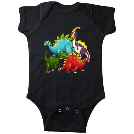 

Inktastic Cute Dinosaurs Gift Baby Boy or Baby Girl Bodysuit