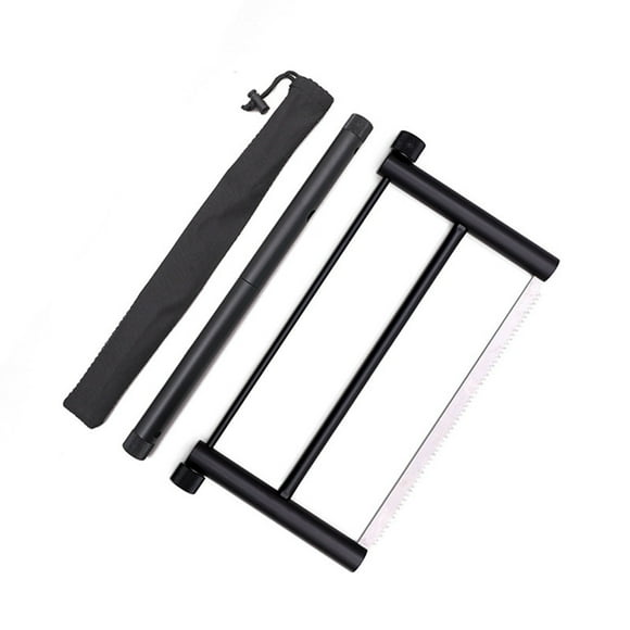 EGNMCR Outdoor Camping Folding Saw Barbecue Firewood Saw Logging Cutting Camping Portable Quick Release Bow Saw Survival Saw a saw