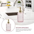 thumbnail image 6 of Clear Glass Pump Bottle for Shower Gel, Liquid Soap, Lotion, Shampoo - Simple and Dispenser Container, 6 of 6