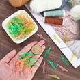 thumbnail image 3 of 1Set Fish Shape Sewing Machine Needle Threaders Quick Sewing Threader Needle Guide Tool Plastic Sewing Wire Loop Mixed Color 32x8x4mm 30pcs/color, 3 of 6