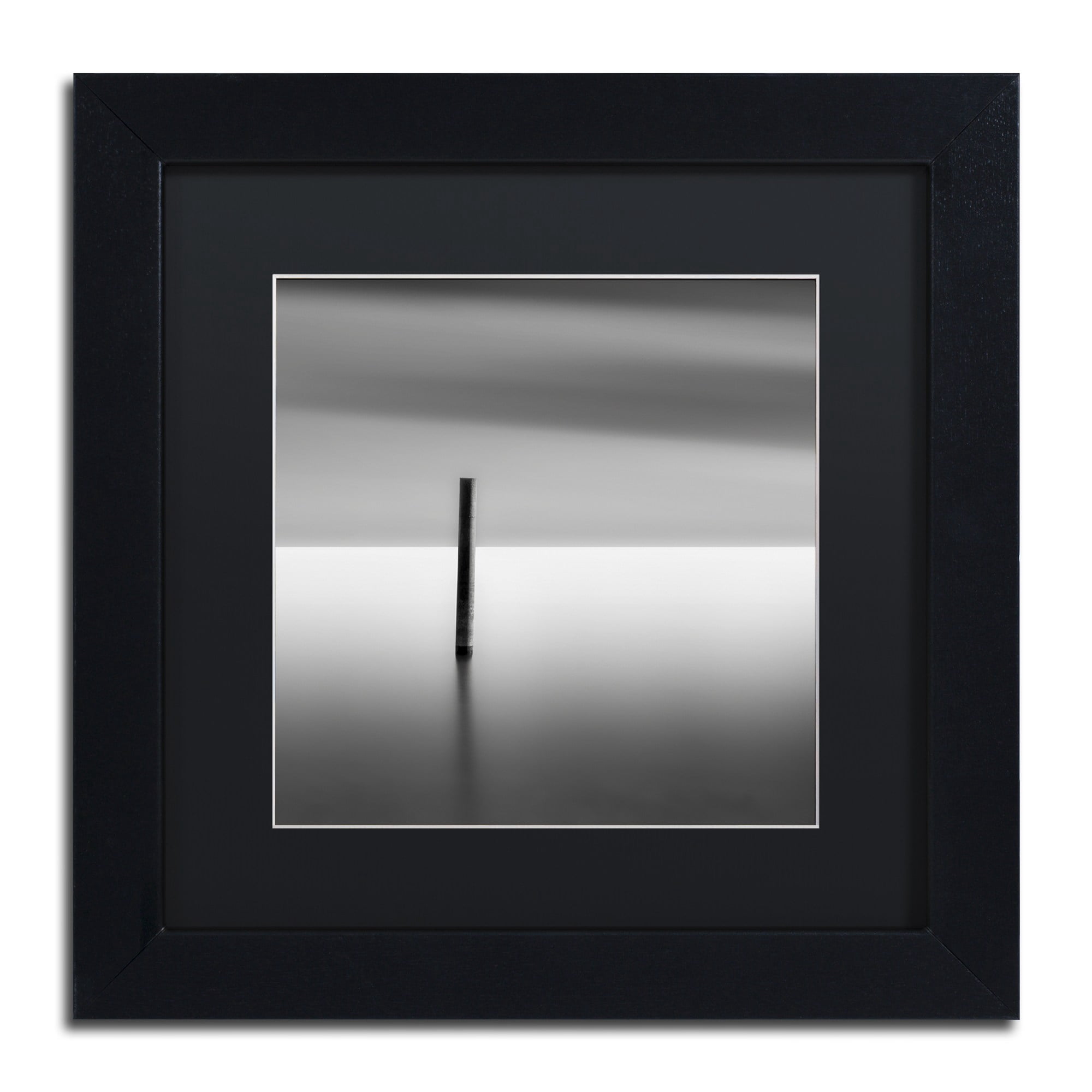 Trademark Fine Art "Pipe Dream" Canvas Art by Dave MacVicar, Black Matte, Black Frame