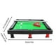thumbnail image 5 of Mini mesa de billar Juego de billar Billar Snooker de escritorio portátil para el alivio del estrés de la oficina en casa | Incluye 2 tacos 16 bolas Accesorios de trípode | Plástico duradero de, 5 of 7