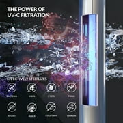 64,000 Grains Water Softener with 12 GPM Quantum UV Sterilizer System and Triple Purpose Carbon Pre-Filter, for 4+ bathrooms
