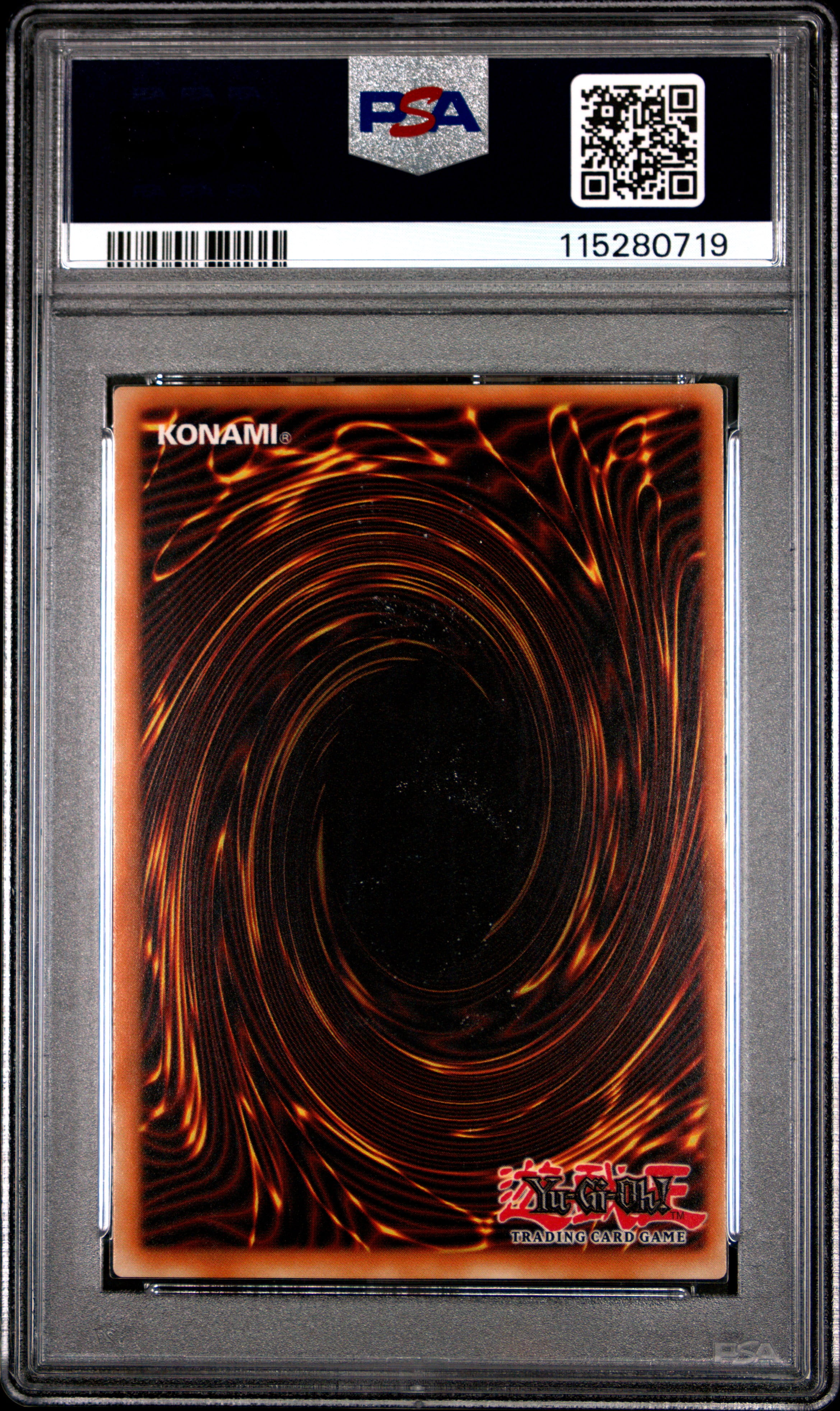 Yu Gi Oh! TCG, PSA Graded 9 MINT, Necrovalley 1St Ed Platinum Secret Rare #EN122, Ra04 Quarter Century Stampede, Fully Encapsulated Bundle with Compatible Yu Gi Oh! Hard Sealed Case