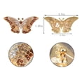 thumbnail image 3 of Empress Monarch Winged Butterfly Crystal Rhinestone Brooch Pin, 3 of 4