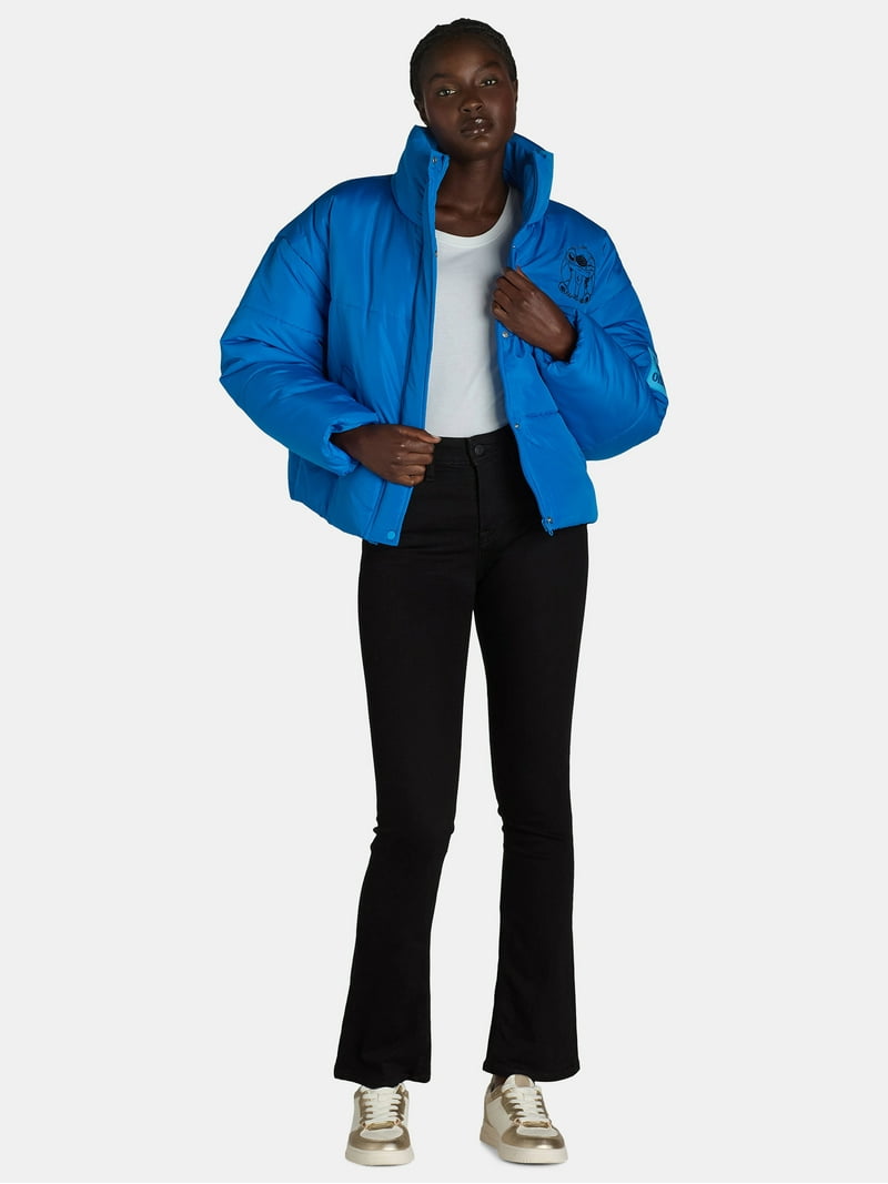 Stitch Women's Puffer Jacket, Sizes XXS-XXL - Walmart.com