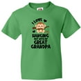 thumbnail image 3 of Inktastic Monkey I Love Hanging out with My Great Grandpa Youth T-Shirt, 3 of 5
