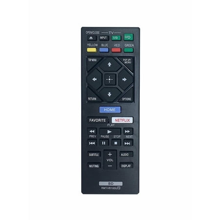 New RMT-VB100U Blu-ray DVD Player Remote for Sony BDP-S2500 BDP-S2900 BDP-S4500