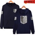 thumbnail image 1 of Attack on Titan Wings of Freedom Cosplay Hoodie Eren Jaeger ropa gigante hombres y mujeres amantes otoño abrigo envío gratisazul 02XXL Deng Xun unisex, 1 of 2