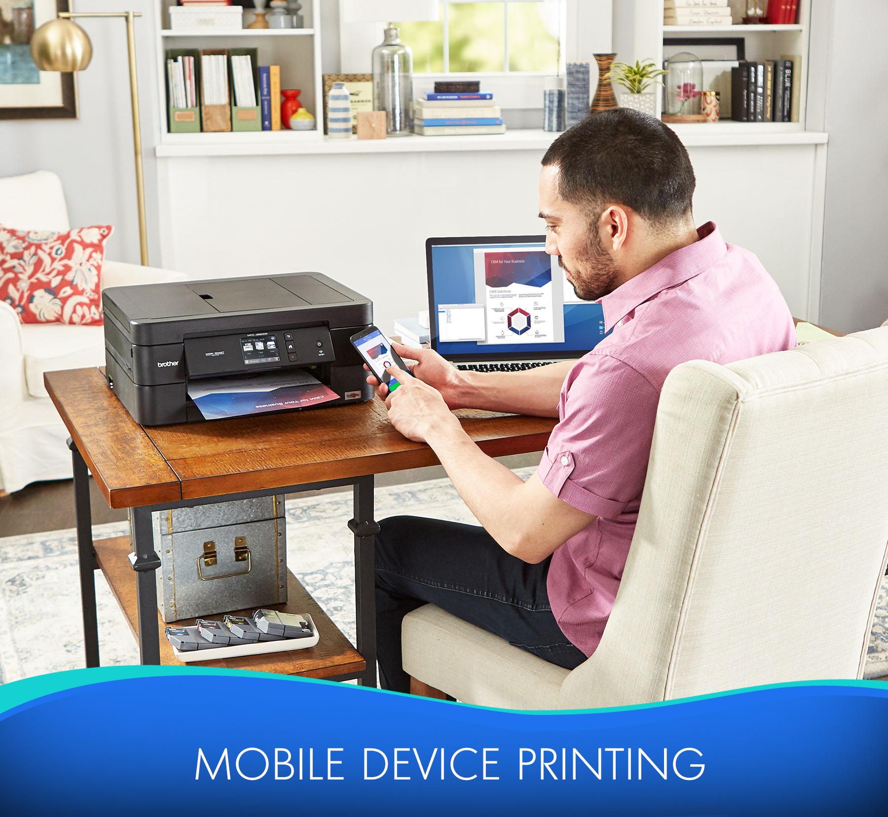 Brother MFC-J690DW Wireless Color Inkjet All-in-One Printer