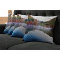 thumbnail image 5 of Ambesonne Colorful Throw Pillow Cover 4 Pack, Lake Mountain Scenery, 24", Multicolor, 5 of 5
