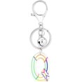 thumbnail image 1 of Letter Keychain,26 Letters A-Z Decorative Letter Keychain,Name Keychain for Women Girls Men Teenager Gift, 1 of 2