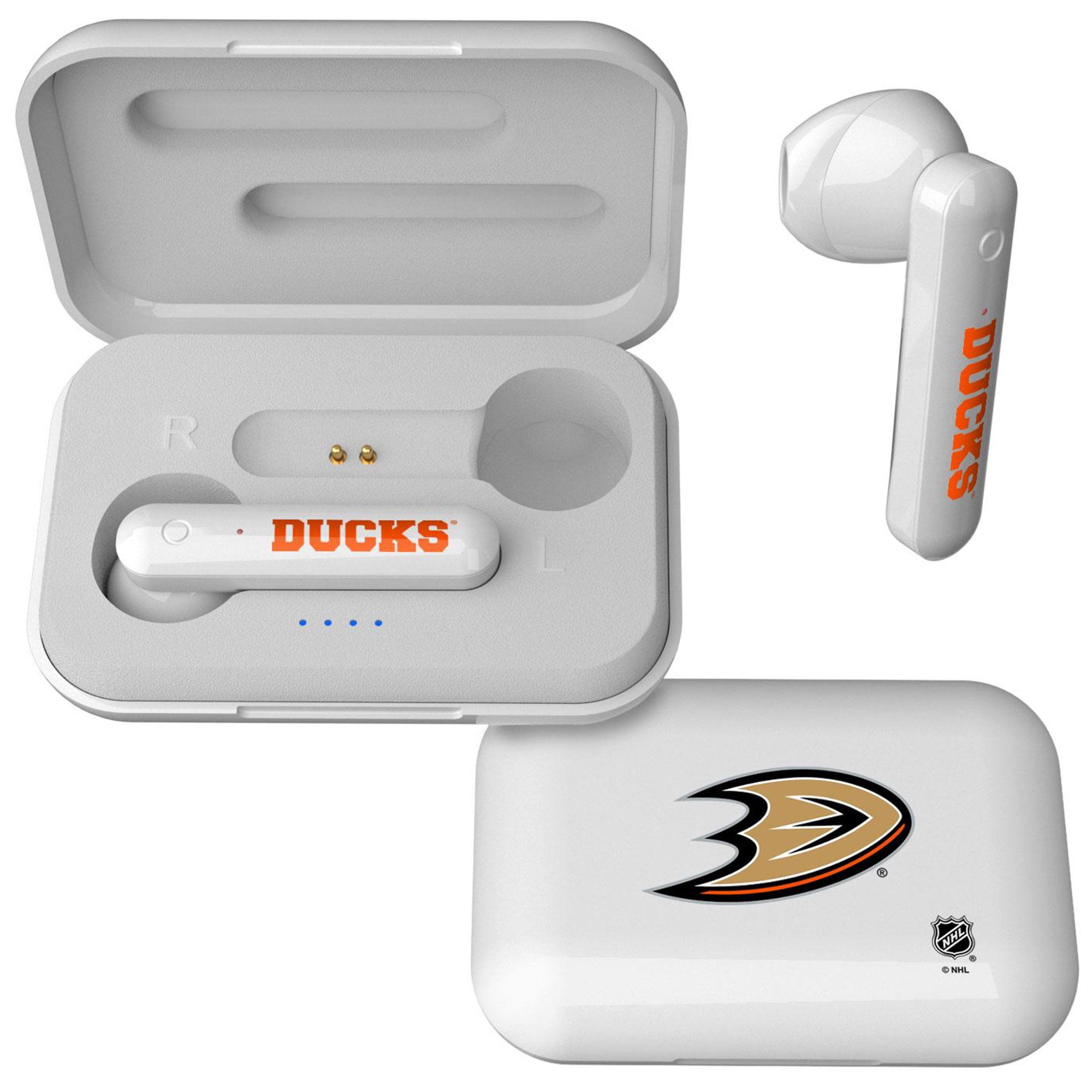 Keyscaper Anaheim Ducks Wireless TWS Insignia Design Earbuds