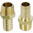 thumbnail image 2 of 10 Pcs Brass Male Reducing Adapter 5/16In Hose Barb X 1/8"In Mip Fitting Connect, 2 of 5