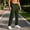 Green, variant on Men's Ice Silk Quick Dry Running Pants, Summer Mesh Breathable Elastic Waist Sports Travel Trousers with Zipper Pockets, Loose Fit Athletic Joggers Big and Tall Size S-3XL Black