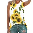 thumbnail image 2 of Mode Femmes Impression Casual V-Cou Manches Courtes T-shirt Tops Imprimé Floral Femmes Tops Femmes Manches Courtes Tops Femmes Tops, 2 of 4