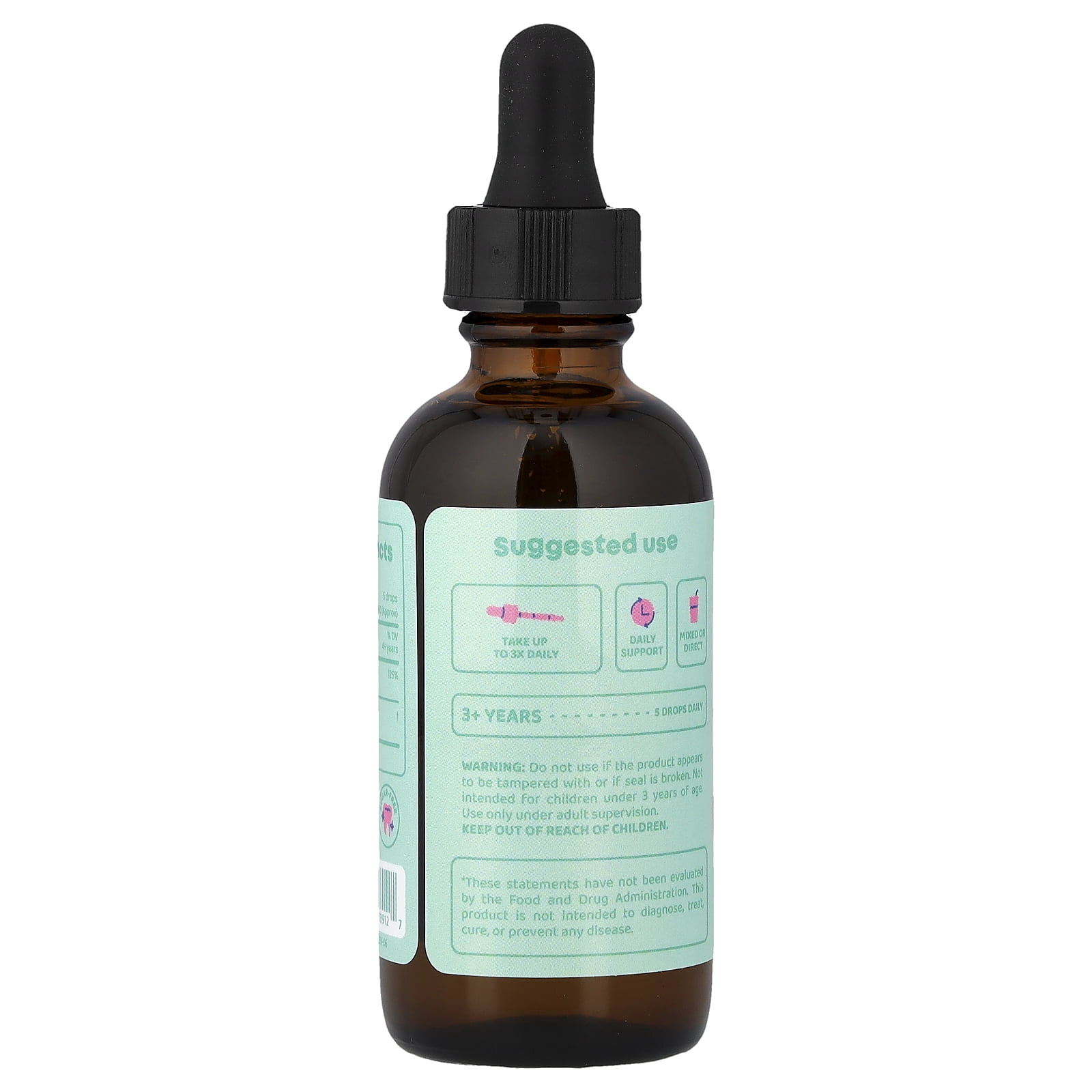 JoySpring Immune-Boosting 1000IU Vitamin D Drops for Infants and Children