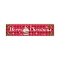 thumbnail image 2 of Large Christmas Yard Banner for Outdoor Decoration 98.42x19.68 in Porch Trim Festive Design with Easy Assembly Durable Polyester Fabric Suitable for Walls Trees Parties Creates Cheerful, 2 of 6