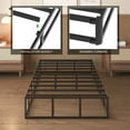 thumbnail image 5 of Lutown-Teen 10 Inch Twin XL Box Spring High Profile, Heavy Duty Metal Box Spring Twin XL Bed Base with Fabric Cover, Mattress Foundation, Noise Free, Easy Assembly, 5 of 6