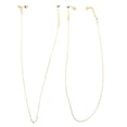 thumbnail image 1 of 2 uds Cadena de mufla bucal Cadenas de cordón antideslizantes Cadena de soporte para gafas de mufla bucal, 1 of 14