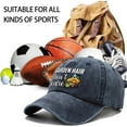 thumbnail image 4 of Garden Hair Don't Care Distressed Washed Blue Baseball Cap, Vintage Adjustable Cotton Cap,Birthday Thank You Gifts for Gardeners, Gardening Gifts for Women Men Garden Lover Plant Lover, 4 of 6