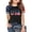 11#Black818, variant on Lullu Girls 4Th of July T Shirt Short Sleeve Round Neck T-Shirt Summer Tee Top, Sizes 1-13