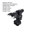 thumbnail image 3 of Bike Headlight Taillight Set USB Rechargeable Bicycle Taillight Set Battery Powered Flashlight Tail Lamp for Night Cycling, Type 2, 3 of 6