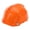 Orange, variant on M Buder High Strength Plastic Foldable Helmet Portable Head Protection Safety Hard Hat for Outdoor Work Sports Travel Emergency Rescue (14.5 inches / 37 cm), Orange Color, 1 Pack