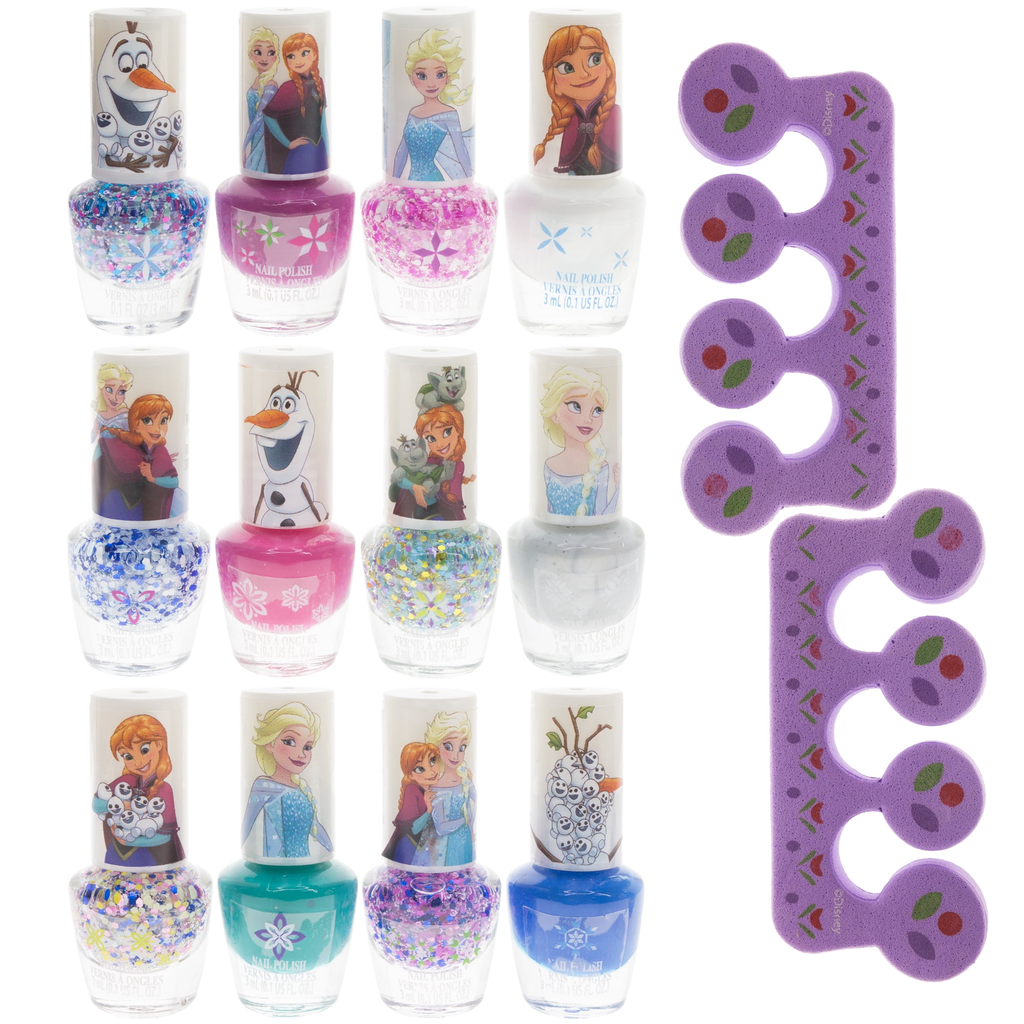 Townley Disney Nail Polish Assortment, 12 Pieces