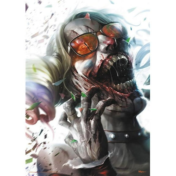 DC Comics (Harley Quinn - DCeased Zombie) MightyPrint™ Wall Art MP17240575