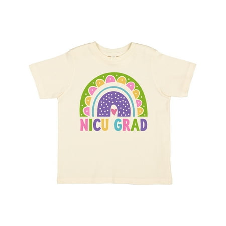 

Inktastic NICU Graduate Baby Clothes Rainbow Gift Toddler Toddler Girl T-Shirt