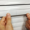 thumbnail image 3 of 12 Ensembles de Lattes de Remplacement pour Stores Horizontaux, Languettes de Réparation Blanches pour Stores Horizontaux, Fixations Blanches pour Stores Horizontaux, 3 of 6