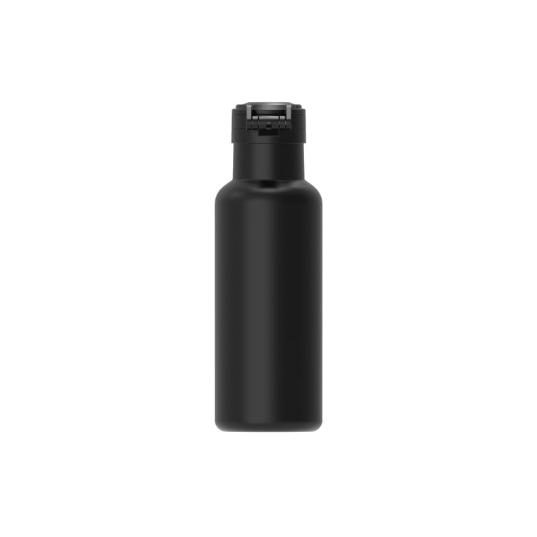 Your Zone Stainless Steel Water Bottle, 14oz, Black photo 3