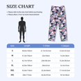 thumbnail image 4 of Logiee Plaid Flamingo Print Pajama Pants for Men,Men’s Pajama Bottoms,Mens PJ Pants with Pockets & Button Fly-Large, 4 of 6