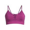 thumbnail image 4 of No Boundaries Junios' Seamless Pullover Strappy Front Bralette, 4 of 5
