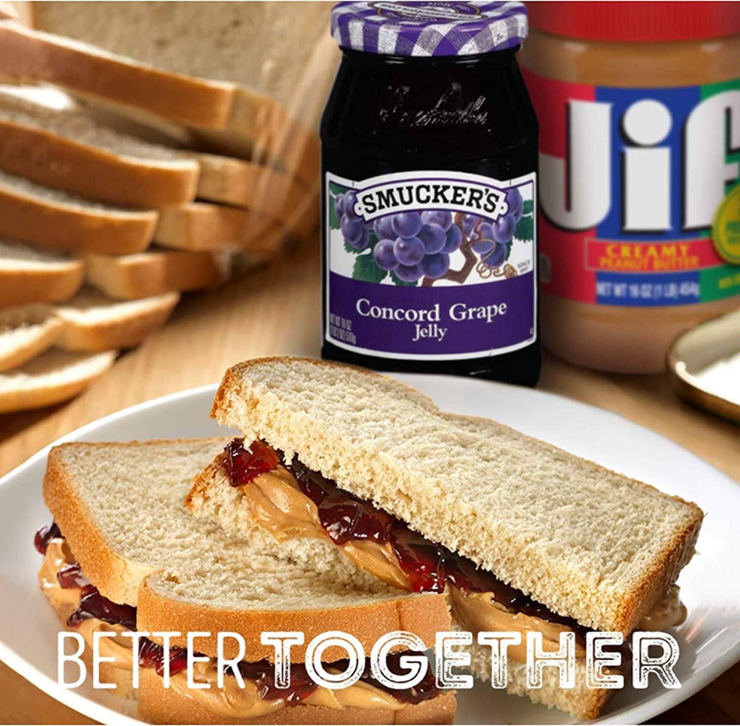 Smucker's, Concord Grape Jelly 12 oz (Pack of 6)